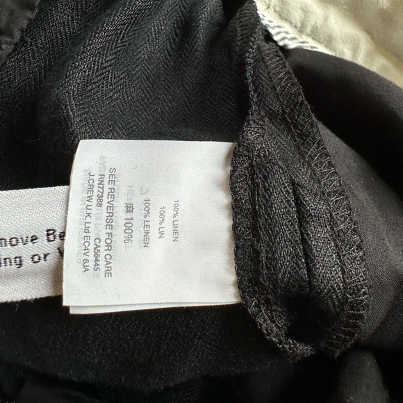 JCrew Navy Linen Shorts - Picture 7 of 7